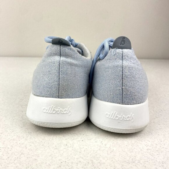 AllBirds Wool Runners Light Blue 9 - Picture 8 of 9